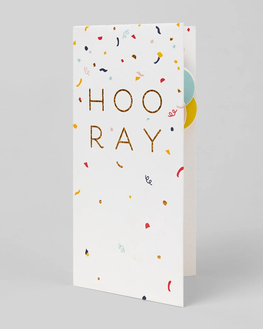 Hooray 3D Pop Up Greeting Card