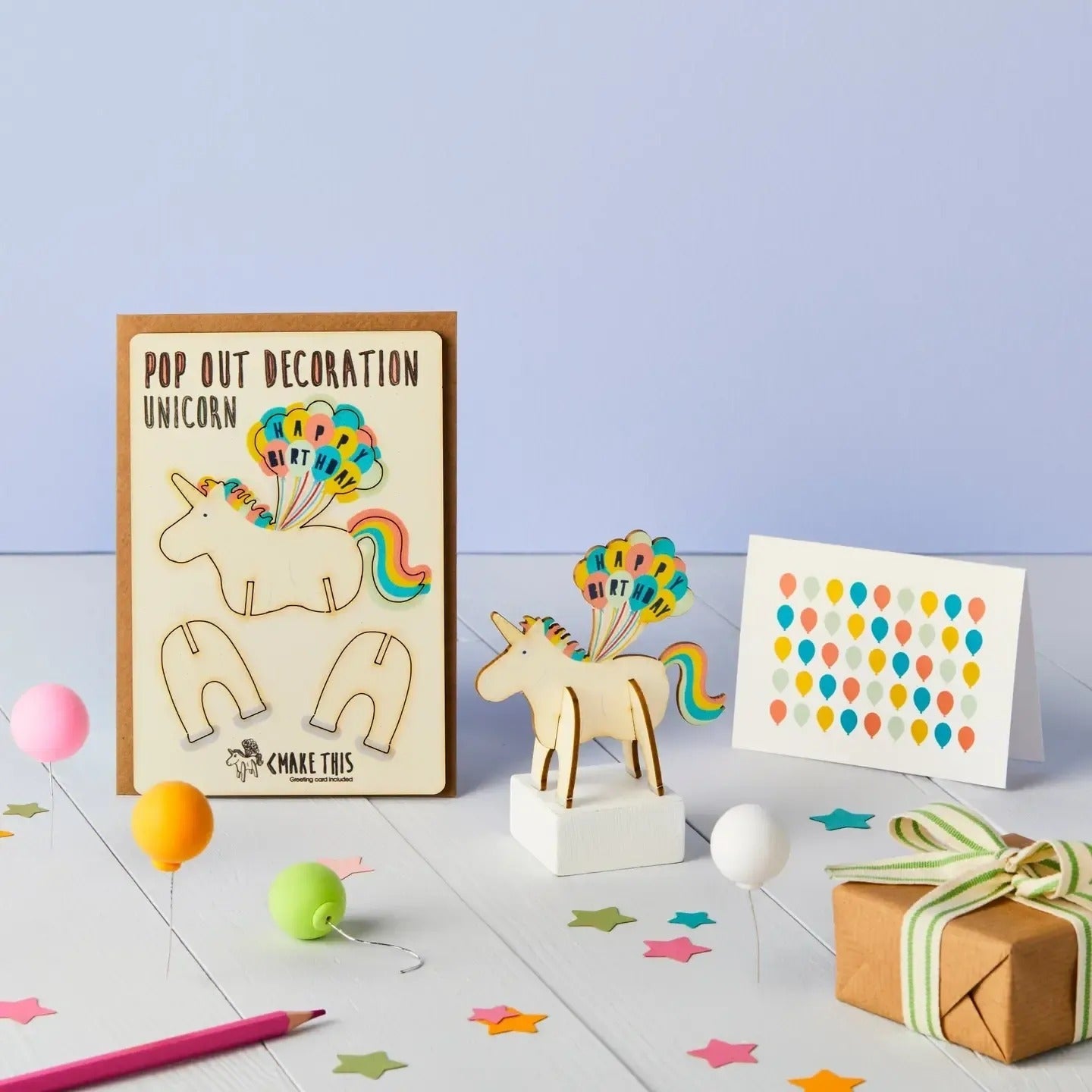 Pop Out Happy Birthday Unicorn Card