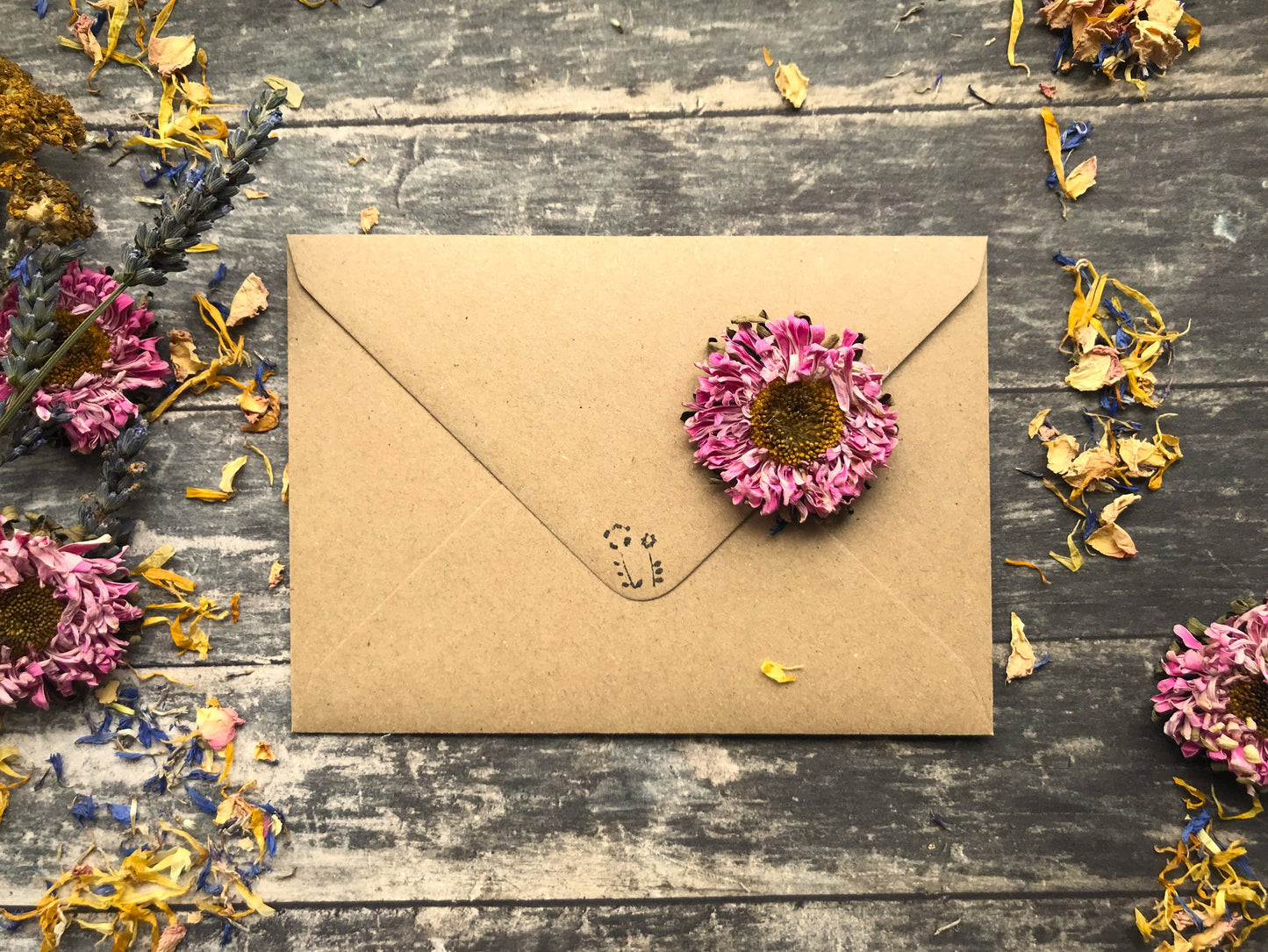 Plantable Seed Paper Thank You Card, Blank Inside