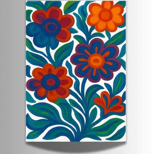 Plantable Seed Card – Electric Garden [Blank inside]