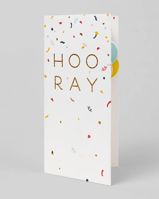 Hooray 3D Pop Up Greeting Card